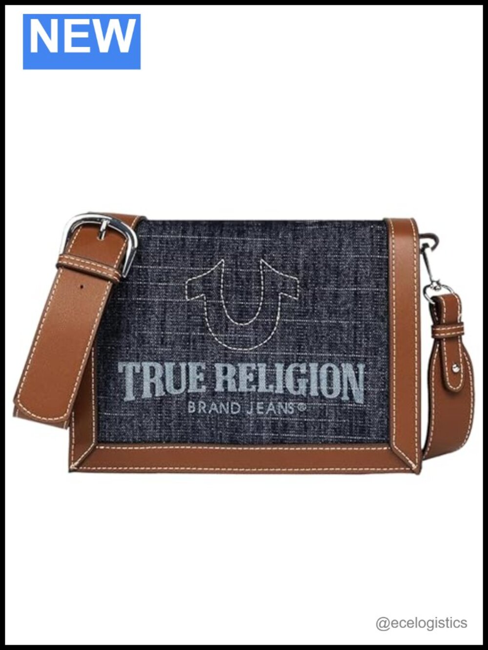 Crossbody Bag with Adjustable Strap Multi-Compartment
